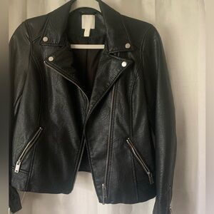 Black Pleather Jacket